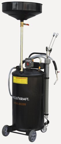 Изображение товара Установка для замены (откачкой или сливом) масла, бак 70л WDK-89280