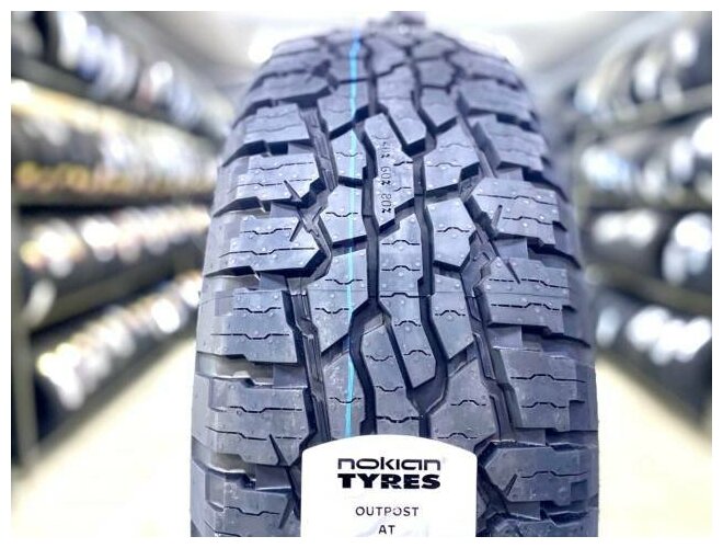 Автошина r17 23565 nokian tyres outpost at 108t xl лето t431999, NOKIAN T431999 (1 шт.) - фотография № 3