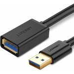 USB 3.0 кабель удлинитель AM/AF Ugreen 1 метр - изображение