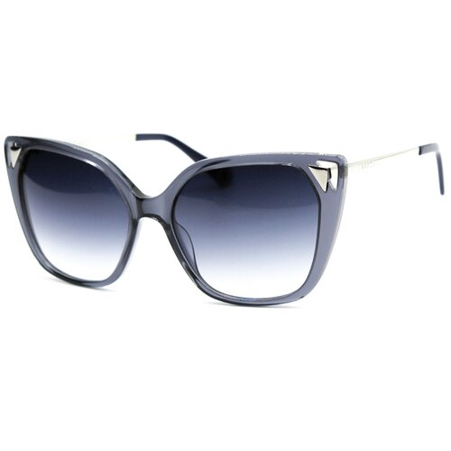 фото Солнцезащитные очки enni marco, кошачий глаз, оправа: пластик, для женщин, синий