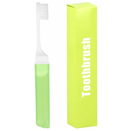 Щеткая зубная ACECO складная зеленая