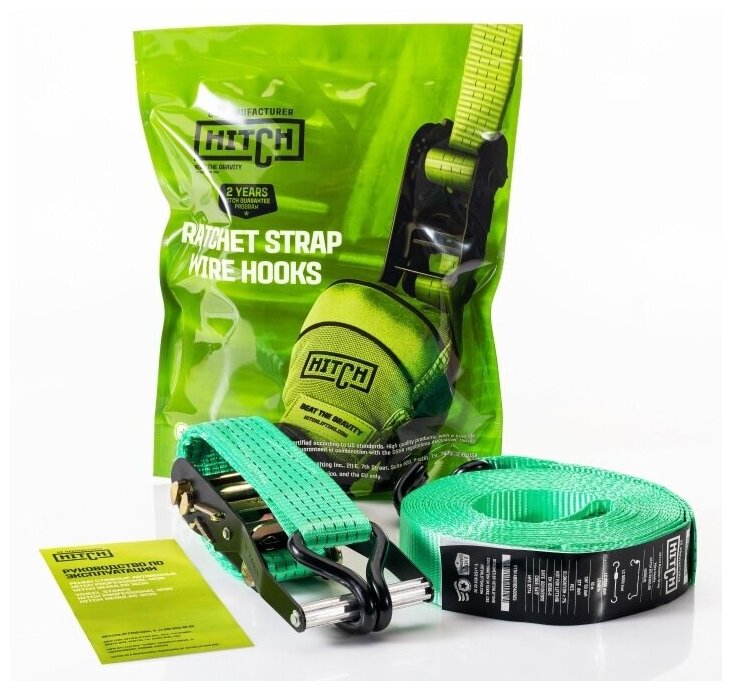 Ремень стяжной HITCH RS REGULAR 400:5000:10 (50мм, STF400DaN, 5T, 10М) SZ067698 - фото №9