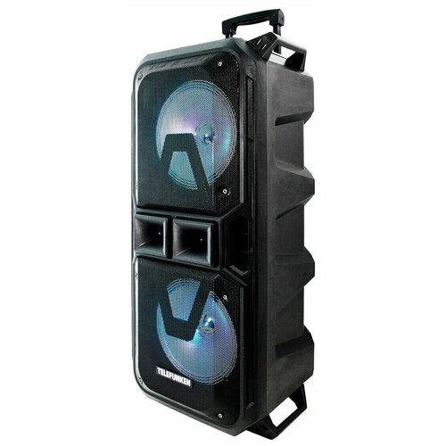 TELEFUNKEN Портативная колонка Telefunken TF-PS2307 650Вт 3600мАч FM BT microSDUSBAUX подсветка 1342100₽