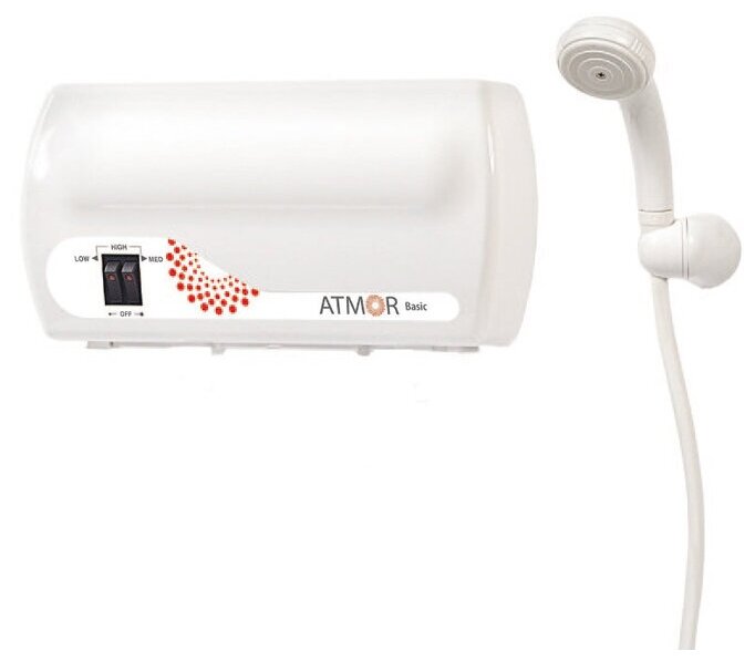 Проточный водонагреватель ATMOR Basic 5 Kw SHOWER (душ) - фотография № 16