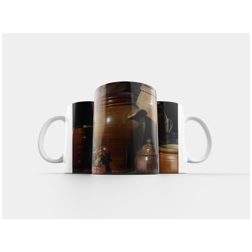 фото Кружка "керамика, блошиный рынок, терракота" 320 мл lotsprints