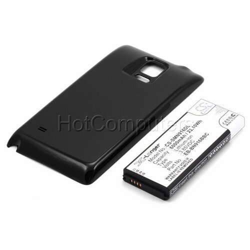 аккумулятор cameronsino cs smn981xl для смартфона samsung galaxy note 20 eb bn980aby 3 88v 4200mah 16 30wh Аккумулятор усиленный для Samsung Galaxy Note 4 (черный)