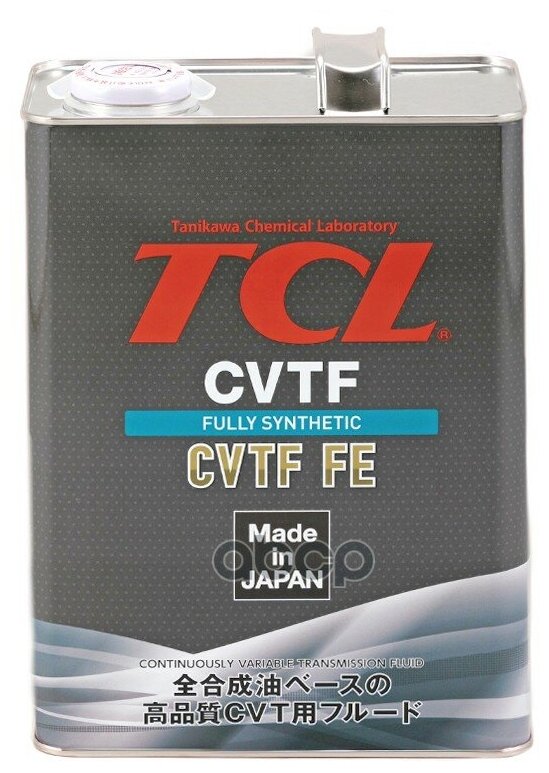 Жидкость Для Вариаторов Tcl Cvtf Fe, 4Л TCL арт. A004TYFE