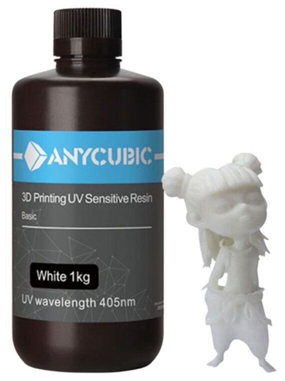 Фотополимерная смола Anycubic Basic 1 л Белый