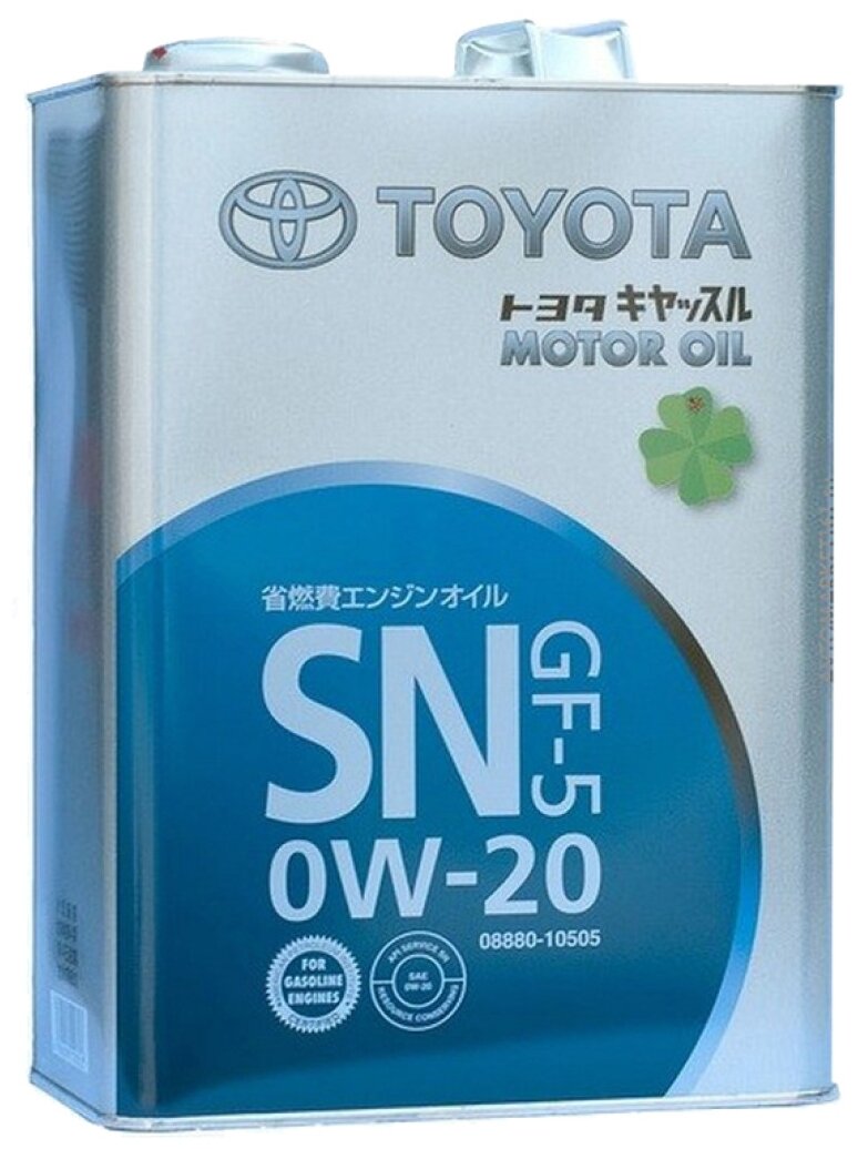 Моторное масло TOYOTA Motor Oil GF-5 SN SAE 0W-20 0888010505