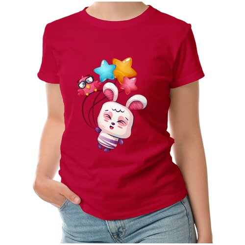 фото Футболка roly, размер s, красный