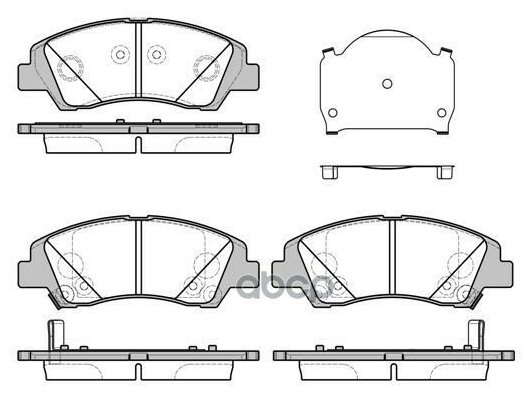 2158302 ROADHOUSE Колодки торм.диск. Hyundai i10 (13-)