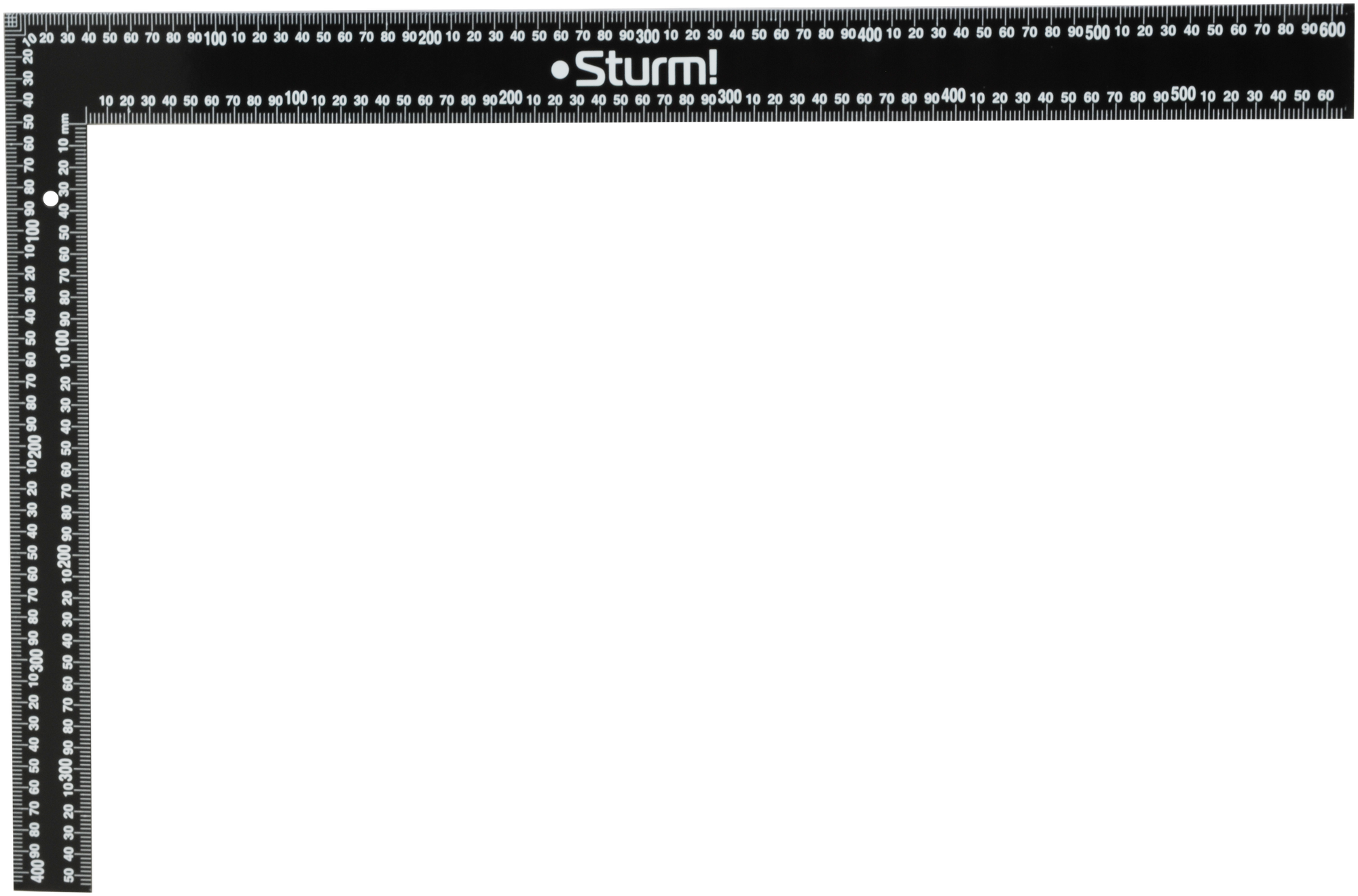 Угольник 400 х 600 мм, цельнометаллический, Sturm!