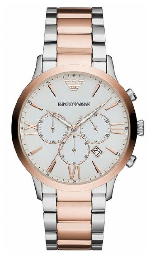 Наручные часы EMPORIO ARMANI Giovanni, золотой, белый