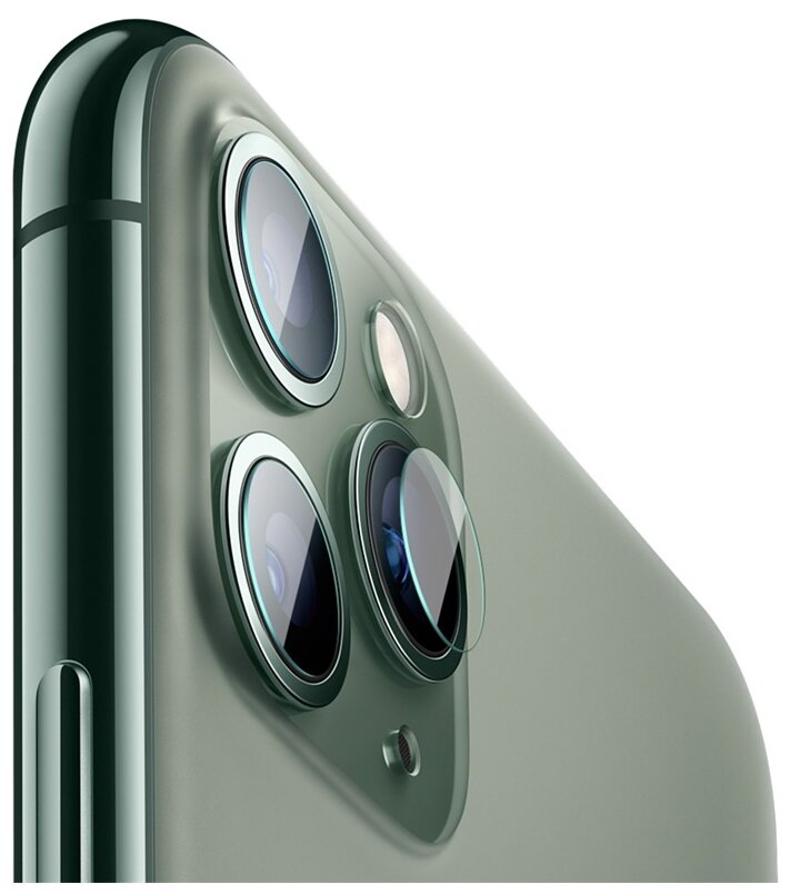 Защитное стекло Baseus Gem Lens Film для iPhone 11 Pro/11 Pro Max для Apple iPhone 11 Pro, Apple iPhone 11 Pro Max, 2 шт, прозрачный