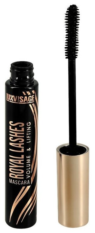 Тушь для ресниц Объём и лифтинг Royal Lashes Luxvisage 10г Lux Visage - фото №4
