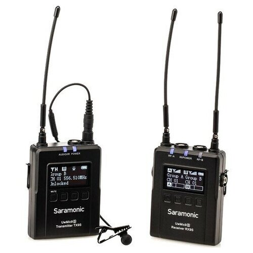 Беспроводная система Saramonic UwMic9s Kit1 TX9sRX9s приемник передатчик 2378400₽