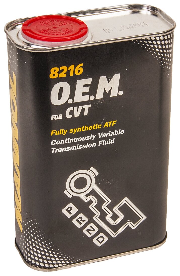 Mannol 8216 O.e.m. Cvt (1Л/Металл) (Трансмиссионное Масло) Акпп MANNOL арт. 3071