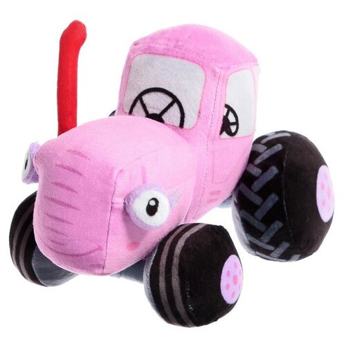 мягкая игрушка музыкальная мила розовый трактор 18 см 1 шт Мульти-Пульти Мягкая игрушка Мила. Синий трактор музыкальн 18 см C20194-18