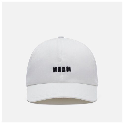 фото Кепка msgm micrologo colored белый , размер one size