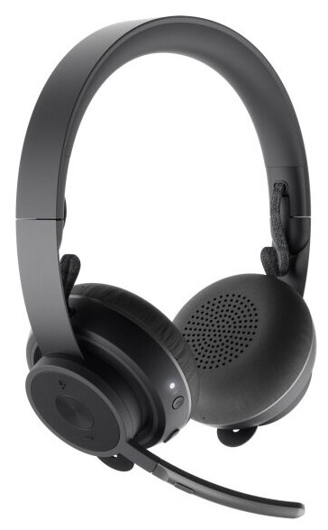 Bluetooth гарнитура Graphite Logitech Zone Wireless MS Teams Headset (981-000854)