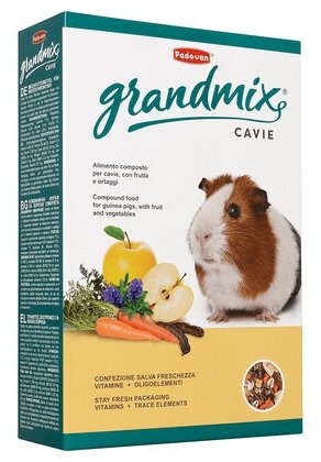 Padovan Корм для морских свинок (Grandmix Cavie) PP00190 | Grandmix Cavie 085 кг 31098 (4 шт)