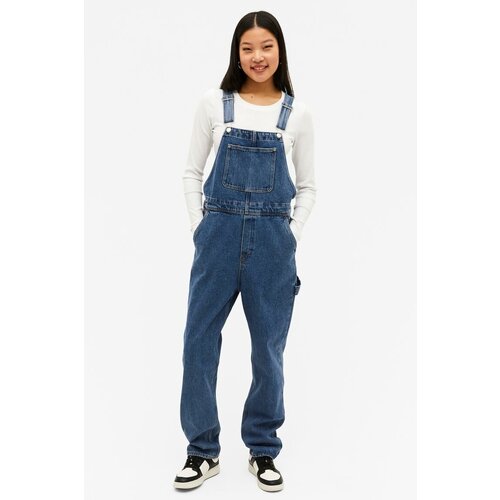 фото Джинсовый комбинезон - светло-синий - m monki