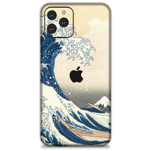 фото Чехол- наклейка виниловый skinz для iphone 11 pro max kanagawa
