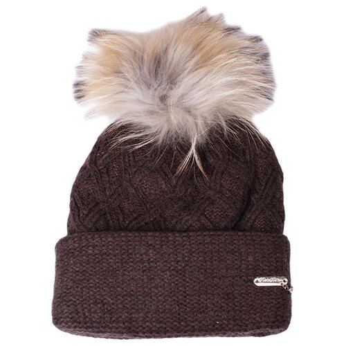 фото Шапка женская pb 144 шокол ут-00009356 wag concept