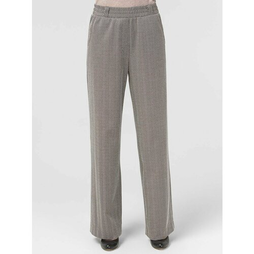 фото Брюки с высокой посадкой из джерси lo коричневые (42)