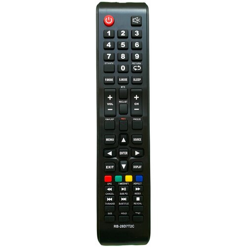 пульт ду для tv dexp 16a3000 cx509 dtv Пульт RB-28D7T2C (CX509, 16A3000) для телевизора RUBIN (рубин)