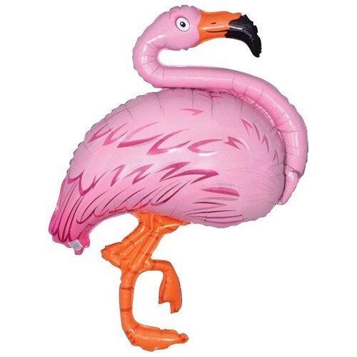 Шар (51''/130 см) Фигура, Фламинго, Розовый (ESP)