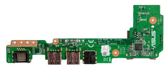 Плата расширения 1015PX IO BOARD Rev.1.3G для ноутбука Asus 1015P (плата портов)