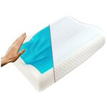 Анатомическая подушка Comfort Expert 50*30*10/7 с Гелем - изображение