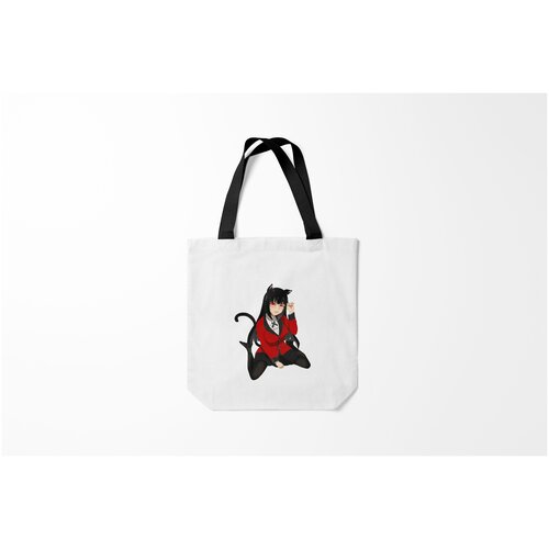 фото Сумка-шоппер / 40х40 см / аниме / jabami yumeko burnettie