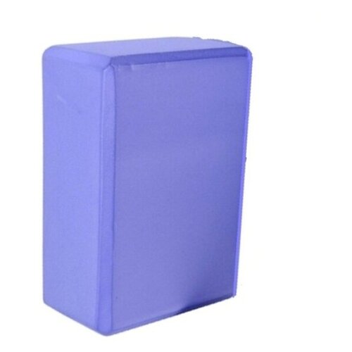 блок кубик для йоги фиолетовый Блок кубик для йоги, фиолетовый