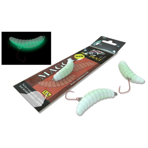 Приманка Iron Trout MAGGY 30 мм 18 гр 002 Glow MG18002 411₽