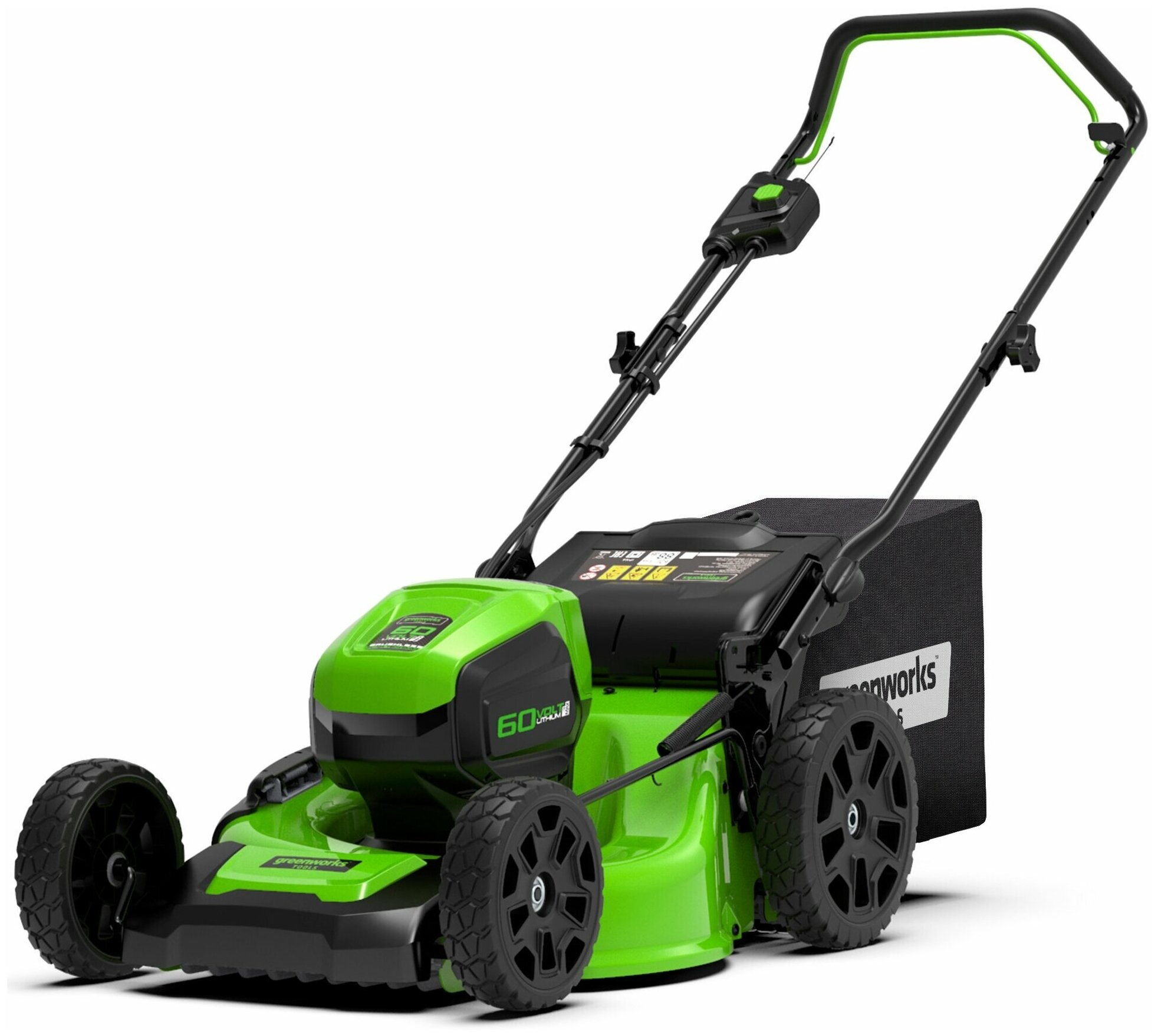 Газонокосилка аккумуляторная 60V Greenworks 2502807UB - фотография № 9