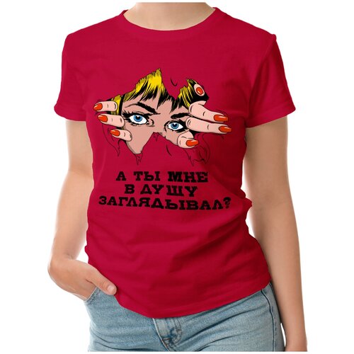 фото Футболка roly, размер s, красный