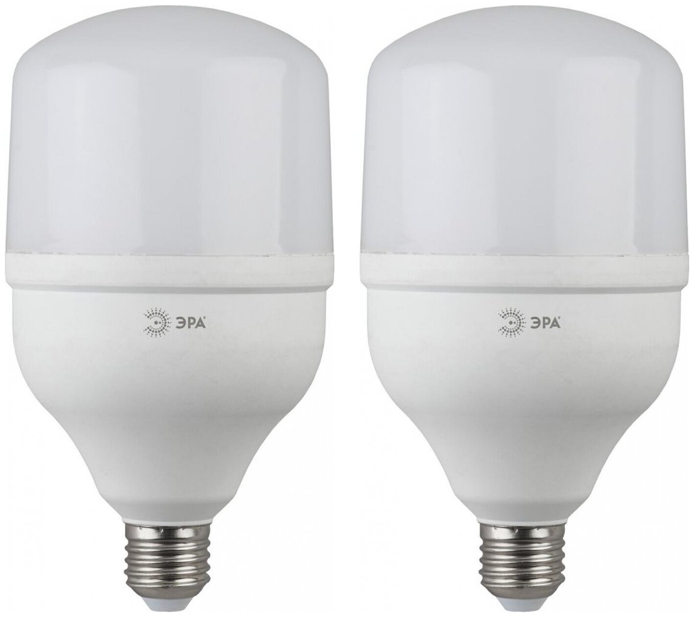 Светодиодная лампа ЭРА Power 30W эквивалент 240W 4000K 2400Лм E27 колокол (комплект из 2 шт)