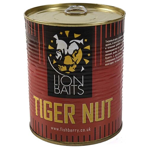 Зерновая смесь LION BAITS Tiger Nut Тигровый орех цельный 900мл