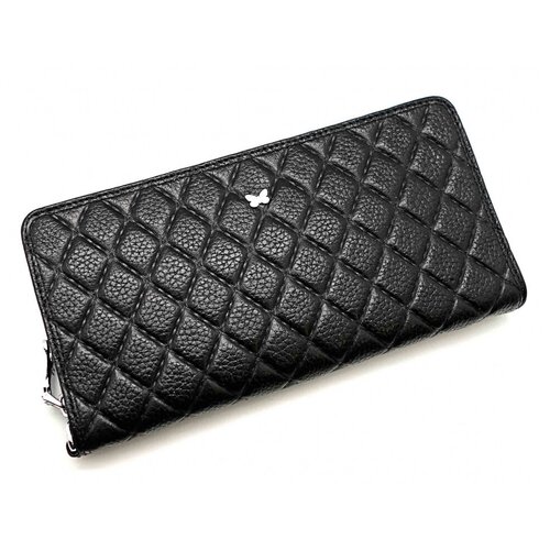 фото Кошелек sergio valentini св 3211-2055, фактура тиснение, черный