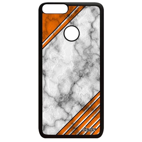 фото Чехол для // huawei p smart 2018 // "уголок" дизайн эффект, utaupia, светло-серый