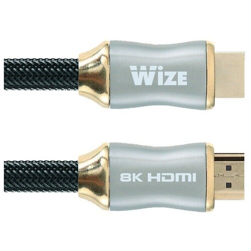 Кабель HDMI - HDMI Wize WAVC-HDMI8K-3M 3.0m кабель hdmi 3м wize wavc hdmi 3m круглый черный