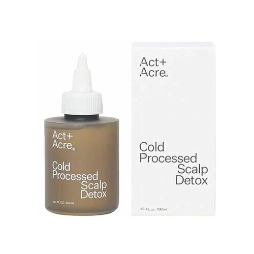 Детокс кожи головы холодным способом Act+Acre Cold Processed Hair Detox 89ml