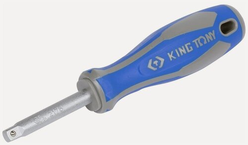 Изображение товара Отвертка вороток 1/4", 150 мм, двухкомпонентная ручка KING TONY 2178DF