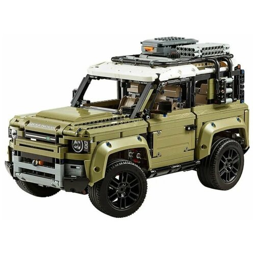 Конструктор Техник Land Rover Defender 2573 деталей 11450 конструктор land rover defender 2573 деталей совместим с лего