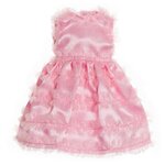 Наряд Kidz N Cats Rose dress with tulle ruffles (Платье с рюшами из тюля для кукол Кидз Н Катс 21 см) - изображение