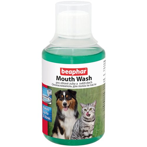 Beaphar Mouth Wash Жидкость для чистки зубов 250 мл beaphar plaque away mouth wash 250ml