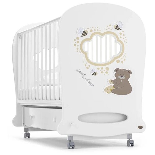 Детская кровать Nuovita Stanzione Honey Bear swing (Bianco / Белый)