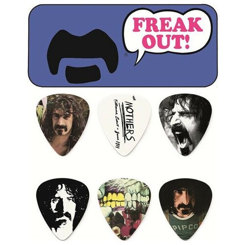 Набор медиаторов Dunlop ZAPPT02M Frank Zappa, упаковка 6 шт.